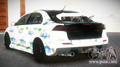 Mitsubishi Lancer Evolution X Qz S5 para GTA 4