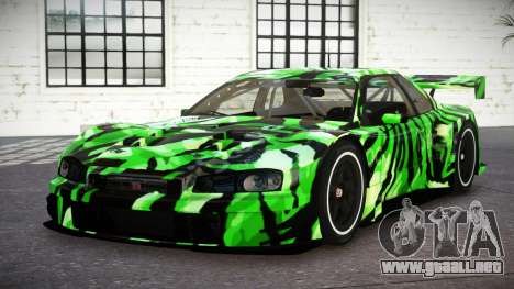 Nissan Skyline R34 JGTC S3 para GTA 4