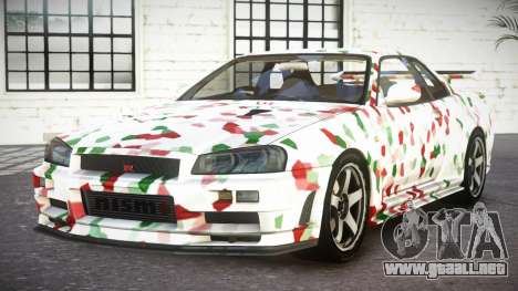 Nissan Skyline R34 SP Nismo S2 para GTA 4