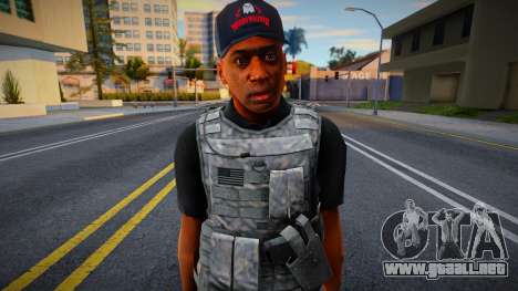 Merryweather Skin from GTA V 3 para GTA San Andreas