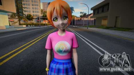 Love Live - Tshirt 142 para GTA San Andreas