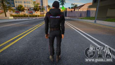Oficial de policía (sin chaleco) para GTA San Andreas
