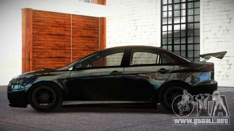 Mitsubishi Lancer Evolution X Qz para GTA 4