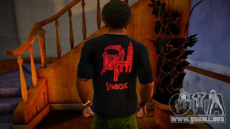 DEATH - Symbolic T-Shirt para GTA San Andreas