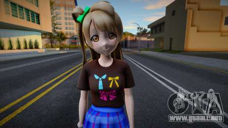 Love Live - Tshirt 47 para GTA San Andreas