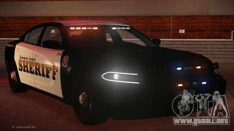 Dodge Charger Sheriff (ELS) para GTA 4