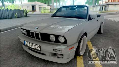 BMW 3-er E30 Cabrio M Power para GTA San Andreas
