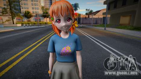 Love Live - Tshirt 133 para GTA San Andreas