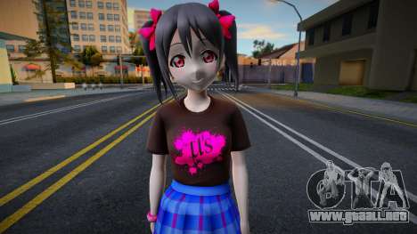 Love Live - Tshirt 119 para GTA San Andreas