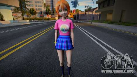 Love Live - Tshirt 142 para GTA San Andreas