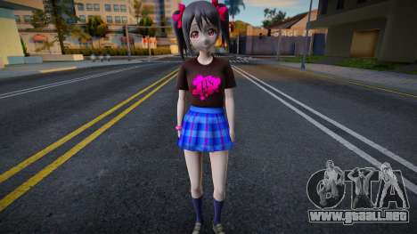 Love Live - Tshirt 119 para GTA San Andreas