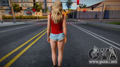 Tina Armstrong Casual v3 para GTA San Andreas