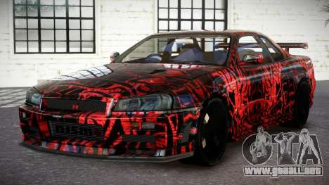 Nissan Skyline R34 SP Nismo S6 para GTA 4