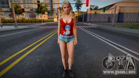 Tina Armstrong Casual v3 para GTA San Andreas