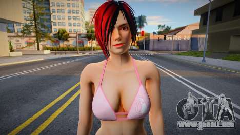 DOAX3 Mila Macchiato Bikini (Emo Hairstyle) v1 para GTA San Andreas