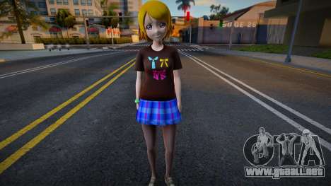 Love Live - Tshirt 54 para GTA San Andreas