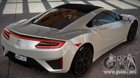 Acura NSX PS-I para GTA 4