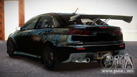 Mitsubishi Lancer Evolution X Qz para GTA 4