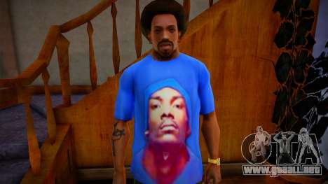 Snoop Dogg t-shirt para GTA San Andreas