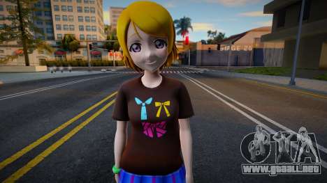 Love Live - Tshirt 54 para GTA San Andreas