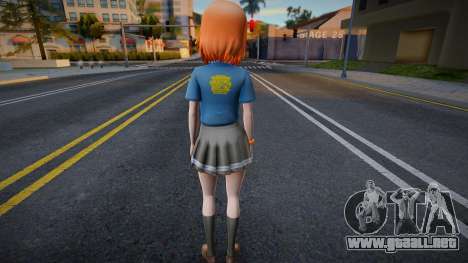 Love Live - Tshirt 133 para GTA San Andreas