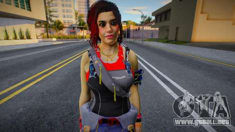 Claire Russell from CP2077 para GTA San Andreas