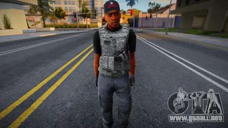 Merryweather Skin from GTA V 3 para GTA San Andreas