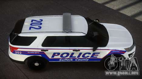 Ford Explorer Police Suffolk County (ELS) para GTA 4