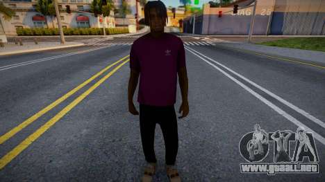 Chico joven v7 para GTA San Andreas