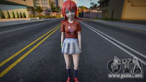 Love Live - Tshirt 31 para GTA San Andreas