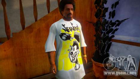 Blackmoon Hiphop T Shirt para GTA San Andreas