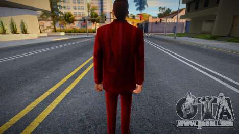 Un hombre con chaqueta roja para GTA San Andreas