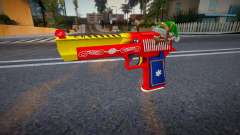 X-MAS Weapon - Desert Eagle para GTA San Andreas