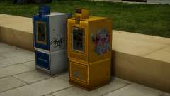 Zen Newspapers Stands para GTA San Andreas Definitive Edition
