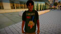 El chico de la camiseta de lujo para GTA San Andreas