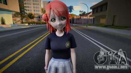 Love Live - Tshirt 80 para GTA San Andreas