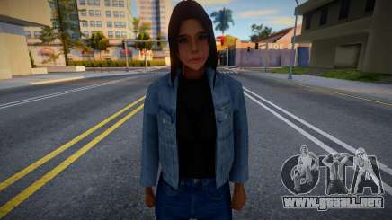 Linda chica en jeans para GTA San Andreas