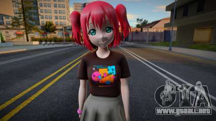 Love Live - Tshirt 15 para GTA San Andreas