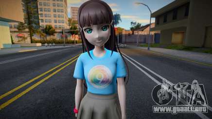 Love Live - Tshirt 158 para GTA San Andreas