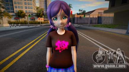 Love Live - Tshirt 118 para GTA San Andreas