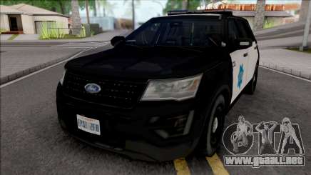 Ford Explorer 2016 (SFPD) para GTA San Andreas