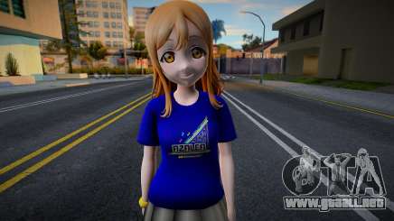 Love Live - Tshirt 19 para GTA San Andreas