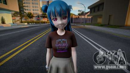 Love Live - Tshirt 14 para GTA San Andreas