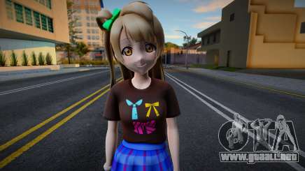 Love Live - Tshirt 47 para GTA San Andreas