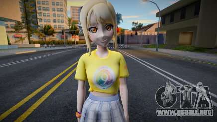 Love Live - Tshirt 69 para GTA San Andreas