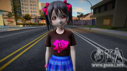 Love Live - Tshirt 119 para GTA San Andreas