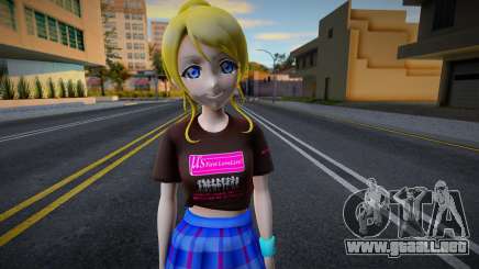 Love Live - Tshirt 97 para GTA San Andreas