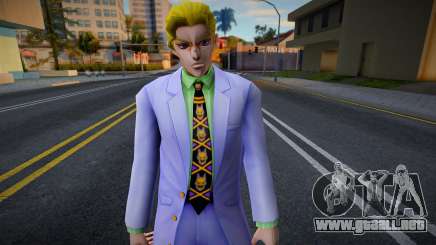 Kira Yoshikage from JJBA Diamond Records v2 para GTA San Andreas