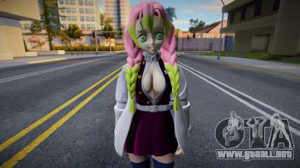 Mitsuri (from Demon Slayer - Kimetsu no Yaiba) para GTA San Andreas