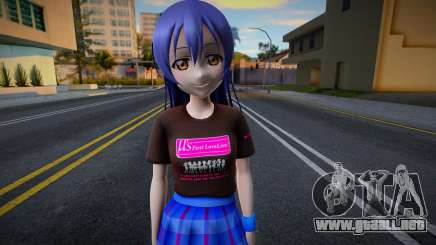 Love Live - Tshirt 90 para GTA San Andreas